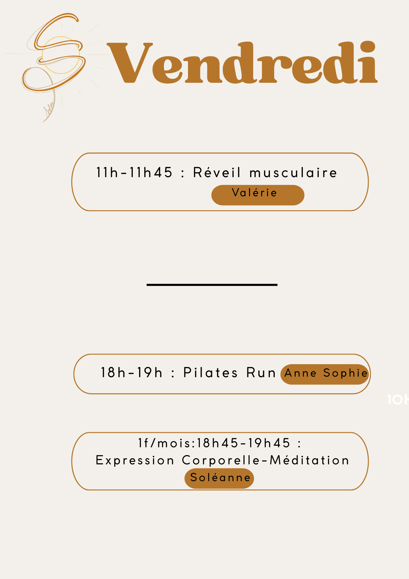 a.5 Planning Vendredi
